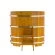 Купель для бани BentWood овальная из лиственницы Рустик, 0,80х1,42 м