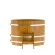 Купель для бани BentWood овальная из лиственницы Рустик, 0,80х1,42 м