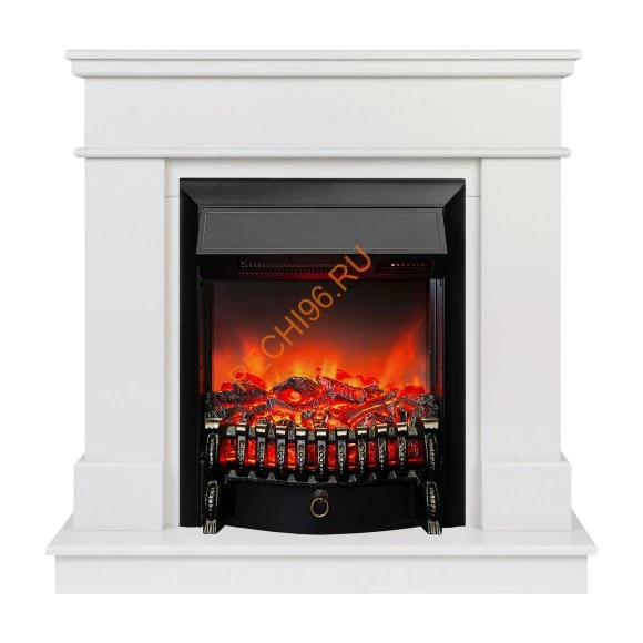 Электрокамин RealFlame Selena STD WT с очагом FOBOS Lux BL RC