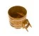 Купель для бани BentWood круглая из лиственницы Рустик, D 1,17м