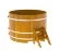 Купель для бани BentWood круглая из лиственницы рустик, h 1000мм