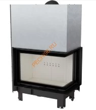 Каминная топка Kratki MBA/P/BS/G/SG, 17 кВт, гнутое стекло