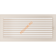 Вентиляционная решетка Kratki 45KX 220х450 мм кремовый