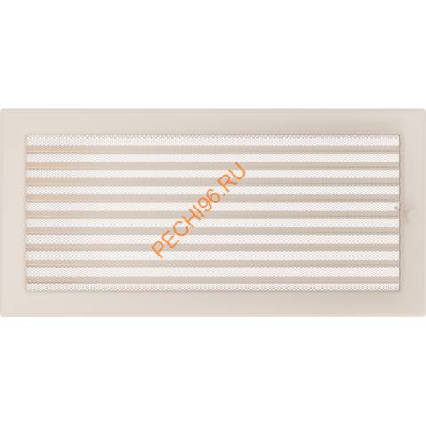 Вентиляционная решетка Kratki 45KX 220х450 мм кремовый
