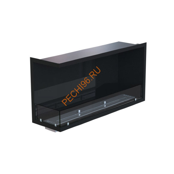 Биокамин угловой 1000х500х300 мм, стекло, стемалит