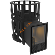 Печь банная Берёзка Воевода 15 Д-2, сетка