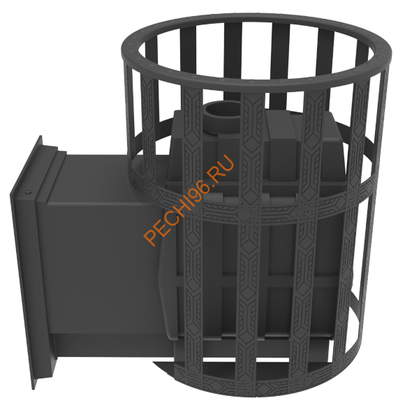 Печь банная Берёзка Воевода 15 Д-2, сетка