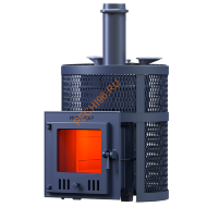 Печь банная Гефест Искандер ЗК 18 (М) PRO Ураган