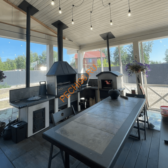 Печь-барбекю Царь-печь Сканди