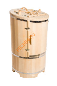 Фитобочка НКЗ кедровая круглая Гигант со скосом