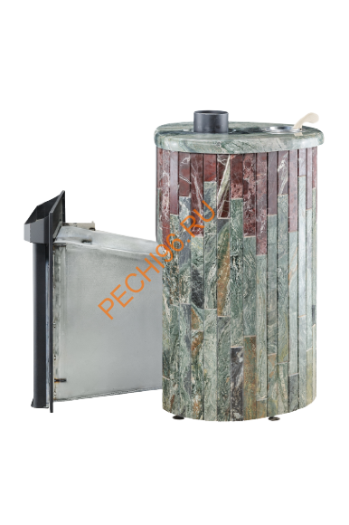 Печь банная Ферингер Малютка ПФ Жадеит+Россо Леванте