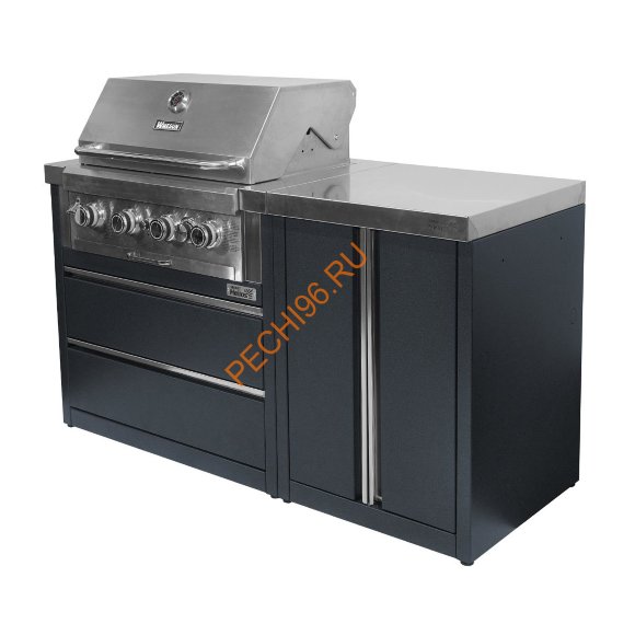 Модуль уличной кухни SMART-900 Шкаф c газовым грилем (HS-KU03-SHG900) Helios Модуль уличной кухни SMART-900 Шкаф c газовым грилем (HS-KU03-SHG900) Helios