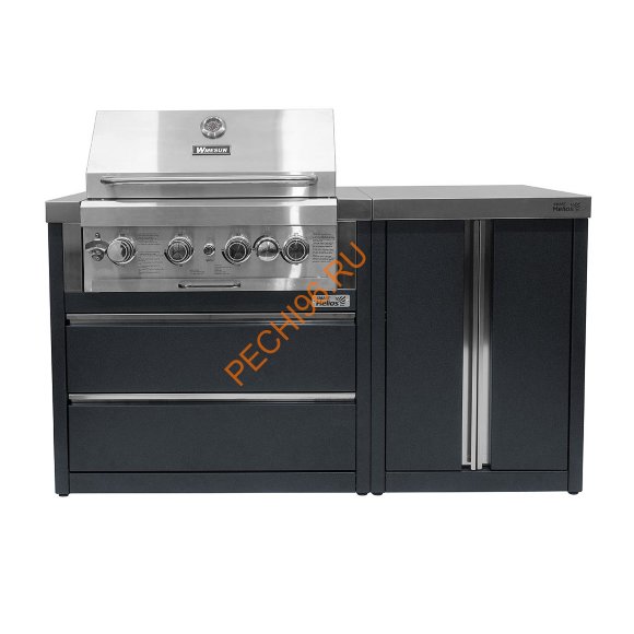 Модуль уличной кухни SMART-900 Шкаф c газовым грилем (HS-KU03-SHG900) Helios Модуль уличной кухни SMART-900 Шкаф c газовым грилем (HS-KU03-SHG900) Helios