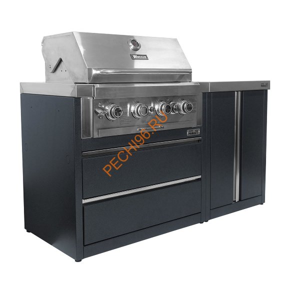 Модуль уличной кухни SMART-900 Шкаф c газовым грилем (HS-KU03-SHG900) Helios Модуль уличной кухни SMART-900 Шкаф c газовым грилем (HS-KU03-SHG900) Helios
