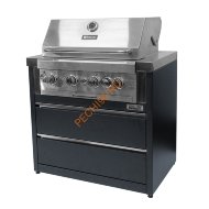 Модуль уличной кухни SMART-900 Шкаф c газовым грилем (HS-KU03-SHG900) Helios