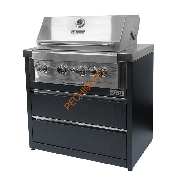 Модуль уличной кухни SMART-900 Шкаф c газовым грилем (HS-KU03-SHG900) Helios Модуль уличной кухни SMART-900 Шкаф c газовым грилем (HS-KU03-SHG900) Helios