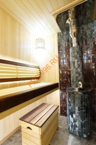 Фасад для банной печи Ферингер Змеевик+Россо Леванте, м2