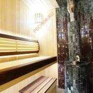 Фасад для банной печи Ферингер Змеевик+Россо Леванте, м2