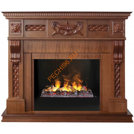 Электрокамин RealFlame Corsica Lux 26 с Black вставкой + 3D Cassette 630