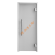 Дверь стеклянная Grandis GS 8х20-G-Н-Si коробка алюминий Silver