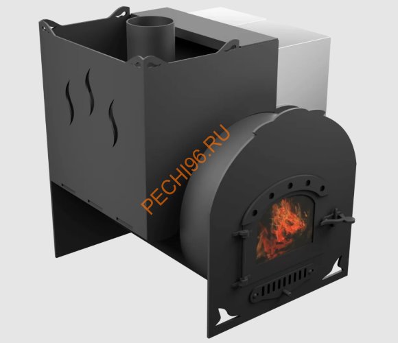 Печь банная Термосфера Горыныч Мини, дверь малая со стеклом