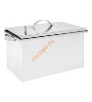 Коптильня Везувий большая, нержавеющая сталь