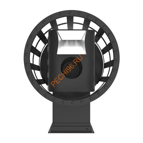 Печь-камин банная Берёзка Воевода 15 Д-2 ЗК, сетка