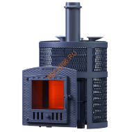 Печь банная Гефест Искандер ЗК 18 (П2) PRO Ураган