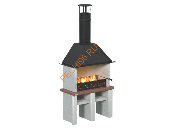 Печь-барбекю Царь-печь Кантри