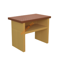 Стол разделочный Барбекю центр Боярин песочный