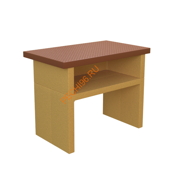 Стол разделочный Барбекю центр Боярин песочный