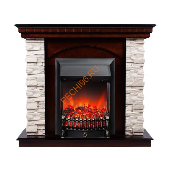 Электрокамин RealFlame Elford AO с очагом Fobos Lux BL