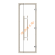Дверь стеклянная Sawo «прозрачная» 741-4SCA-3 7/19, коробка осина, с порогом