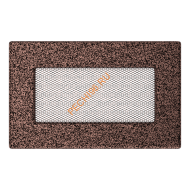 Вентиляционная решетка Kratki 17М 110х170 мм латунь