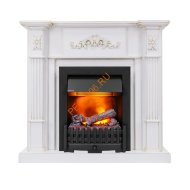 Электрокамин Dimplex Martin с очагом Danville Black FB2 белый дуб