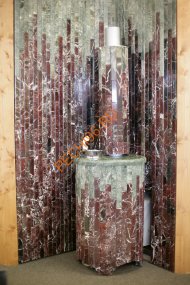 Фасад для банной печи Ферингер Жадеит+Россо Леванте, м2