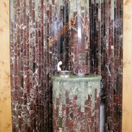 Фасад для банной печи Ферингер Жадеит+Россо Леванте, м2