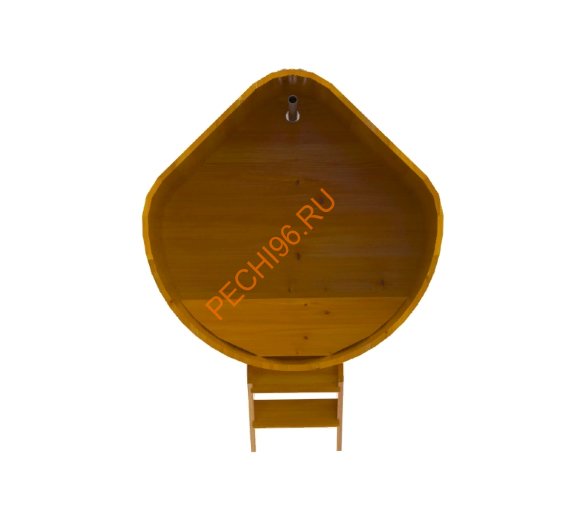 Купель для бани BentWood угловая из лиственницы рустик, h 1000мм