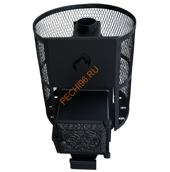 Печь банная Берёзка Оптима 15 ДТ-3 сетка