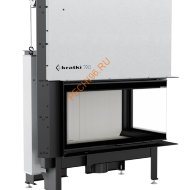 Каминная топка Kratki NADIA/14/P/BS/G, 14 кВт