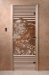 Дверь стеклянная DoorWood «Япония бронза», 1700х700 мм