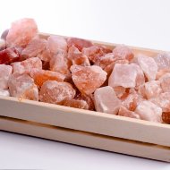 Колотая гималайская соль фракция 6-12 см, мешок 25 кг
