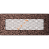 Вентиляционная решетка Kratki 24М 110х240 мм латунь