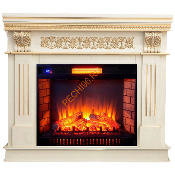 Электрокамин InterFlame Монферран с очагом Antares 31 LED FX QZ