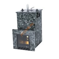 Печь банная ИзиСтим Анапа в кожухе из пироксенита с боковым подключением