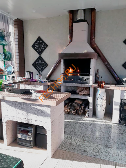 Печь-барбекю Принц Сканди