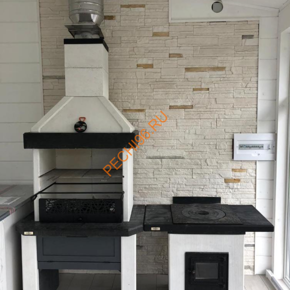 Печь-барбекю Принц Сканди