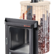 Печь банная Ферингер Оптима ПФ Россо Леванте+Окаменевшее дерево