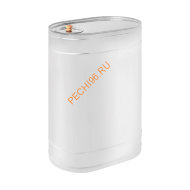 Бак Везувий 90л нержавейка (AISI 439) овальный Вертикаль под контур