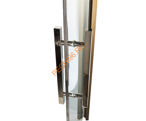 Дверь стеклянная Grandis GS 8х20-М1-Н-BR коробка алюминий Brasch